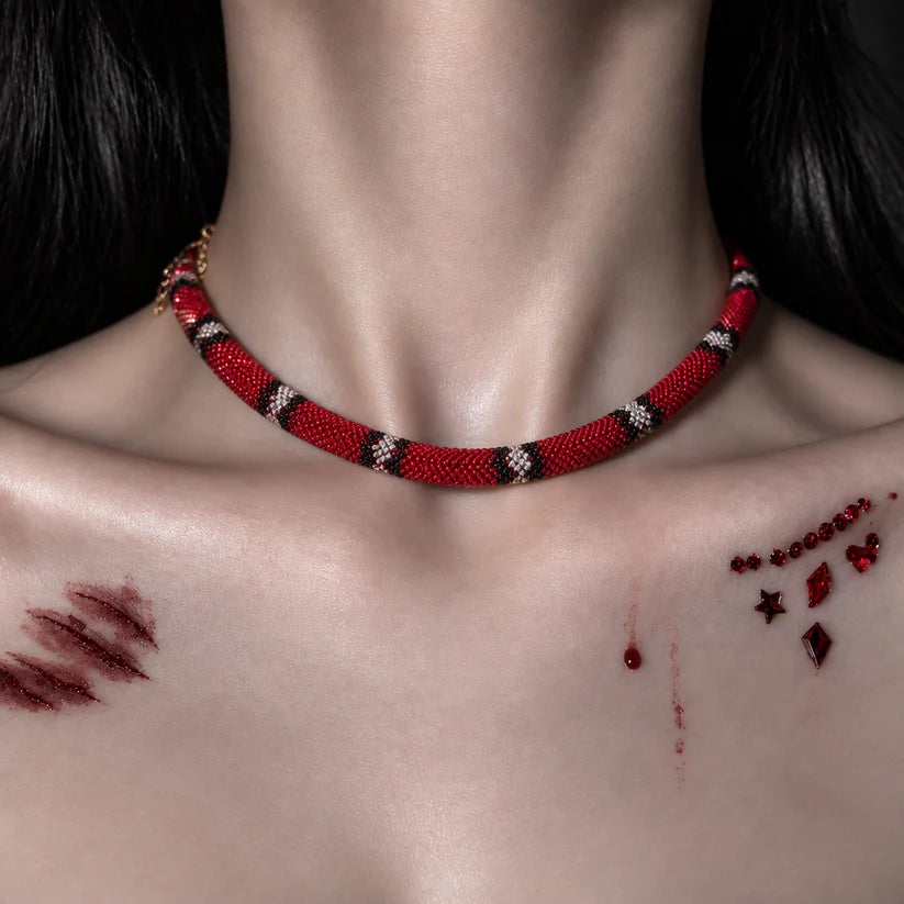 Serpent Statement Necklace – A Symbol of Mystery & Power