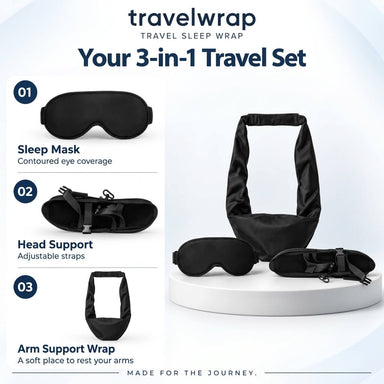 Travelwrap First Class 3-in-1 Travel Sleep Set