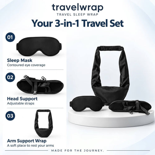 Travelwrap First Class 3-in-1 Travel Sleep Set